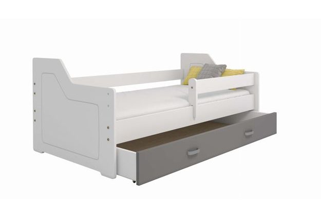 Dětská postel s šuplíkem Micky 4 80x160 cm + rošt ZDARMA