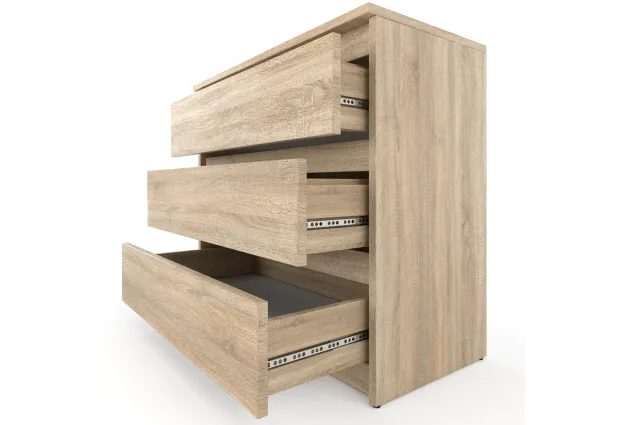 Šuplíková komoda Stivio 3 80 cm