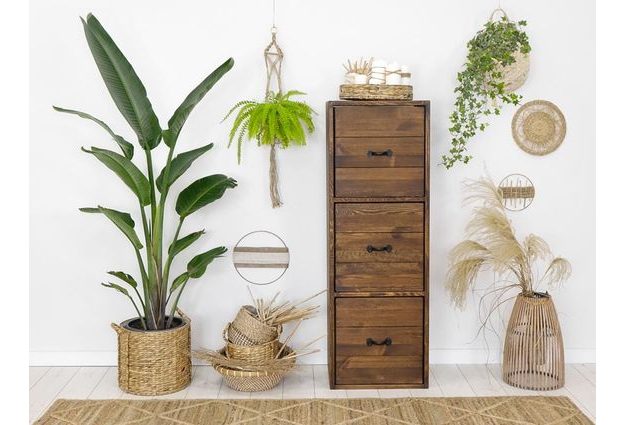 Masivní borovicový regál Rustyk 1/3