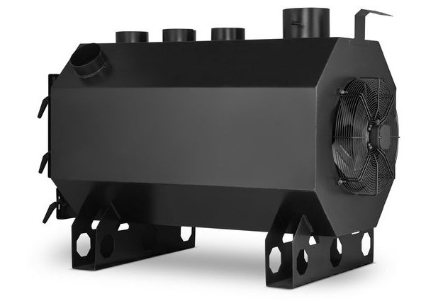 Dílenská kamna OKTAGON 45kW s ventilátorem a ovladačem