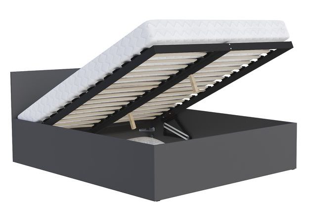 Postel Panama 120 x 200 cm s výklopným roštem a úložným prostorem