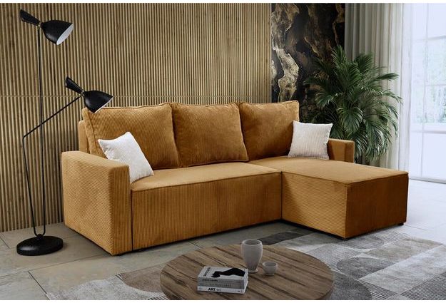 Praktická rohová sedací souprava ROCO