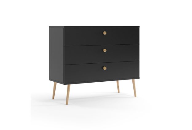 Ložnicová sestava komody + skříně s policemi + 2x noční stolek Boho