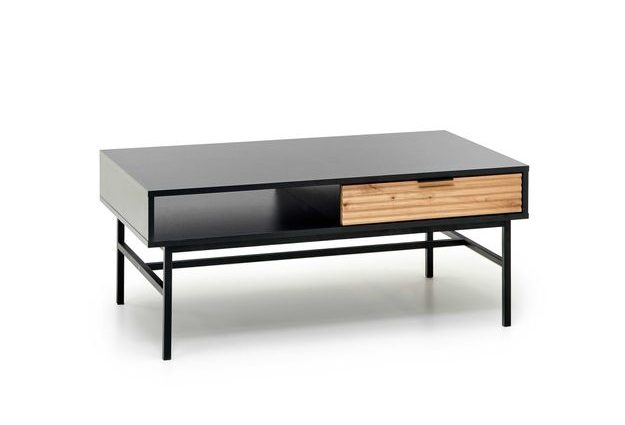 Konferenční stolek Murano 1, dub artisan/černý