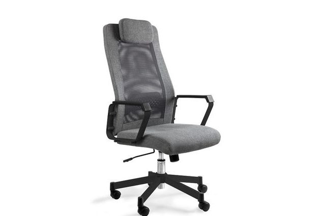 Kancelářská židle Fox, šedá/černá