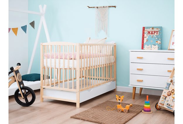 Borovicová dětská postýlka Baby Classic
