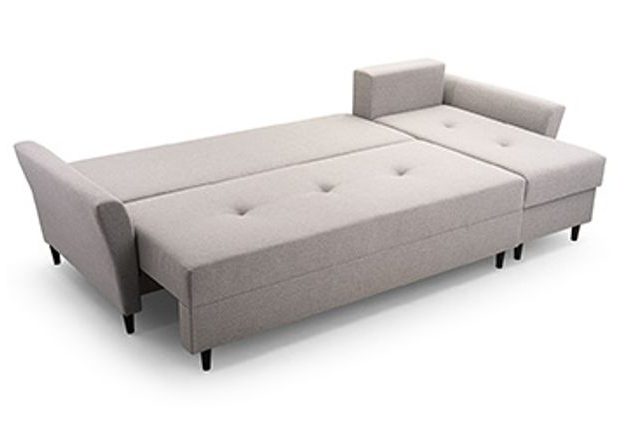 Rozkládací sedací souprava Rego ve tvaru L