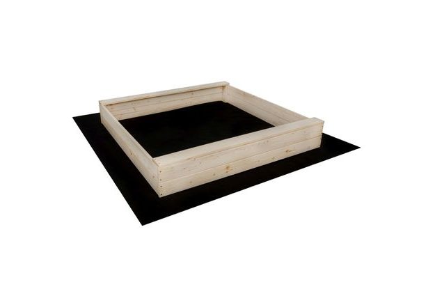 Dřevěné pískoviště Slim 120 cm z přírodního surového borovicového dřeva