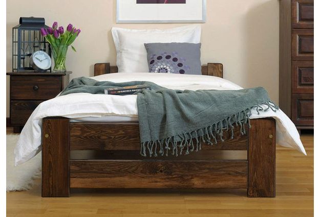 Posteľ NIKA 80 x 200 cm - moření ořech