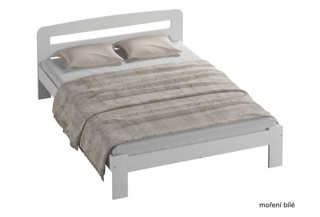 Masivní borovicová postel Sára 180 x 200 cm