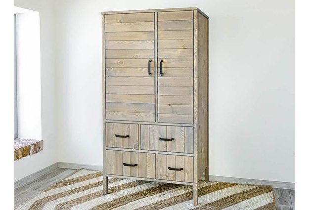 Dvoukřídlová skříň Tennessee 104 cm