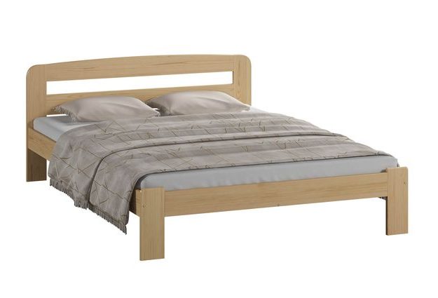 Masivní borovicová postel Sára 120 x 200 cm