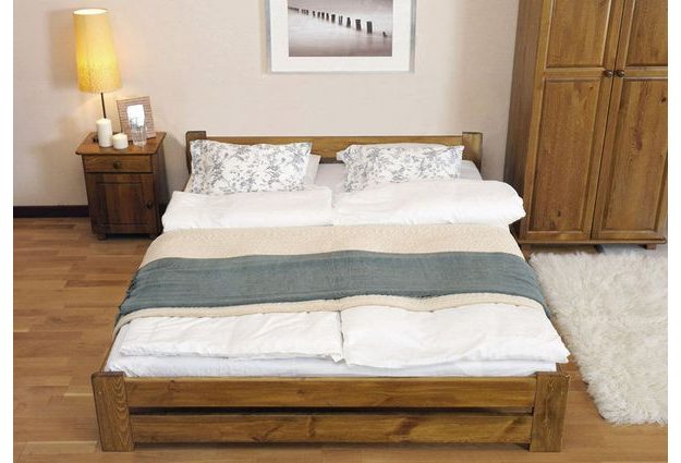 Postel NIKA 120 x 200 cm + sendvičová matrace + rošt