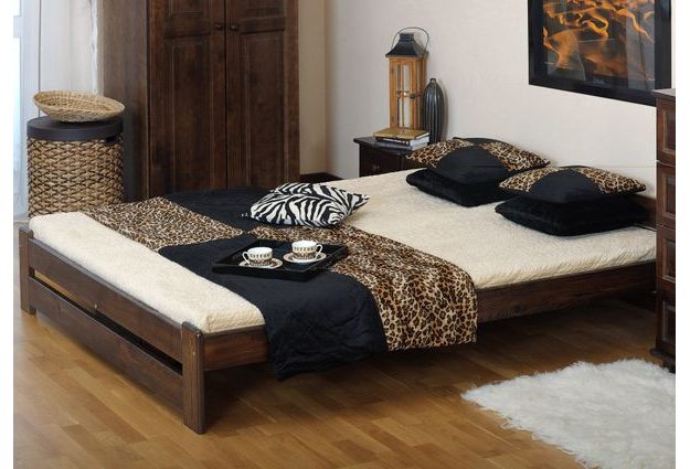 Postel NIKA 140 x 200 cm + sendvičová matrace + rošt