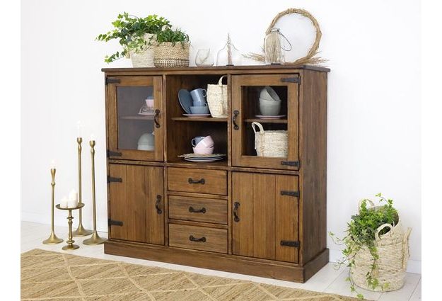 Masivní kredenc Rustyk