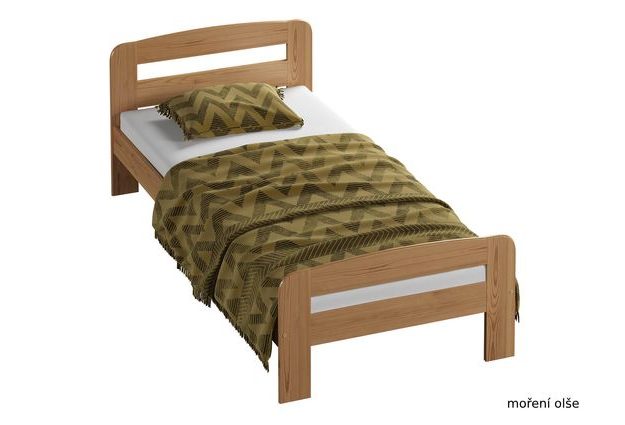 Dřevěná postel Klaudia 90 x 200 cm