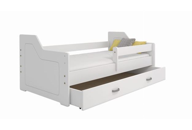 Dětská postel s šuplíkem Micky 4 80x160 cm + rošt ZDARMA