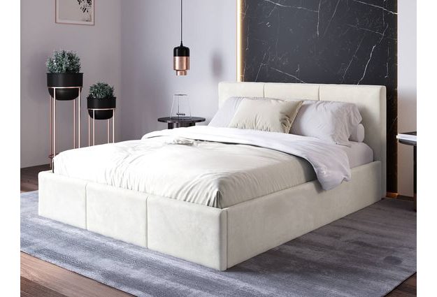 Čalouněná postel Modena 160 x 200 s výklopným roštem