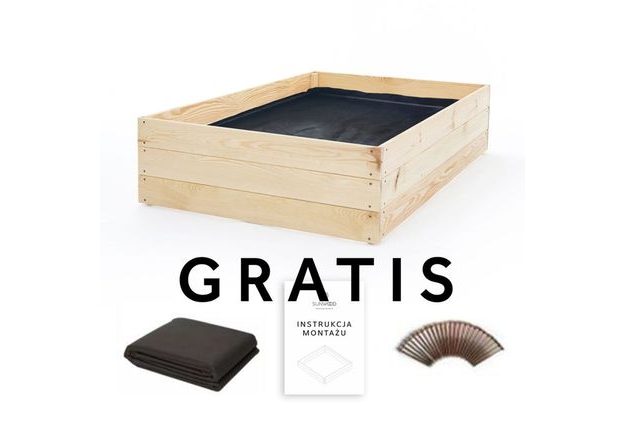 Vyvýšený záhon 120×120×30 cm – chytré řešení pro terasu i balkon