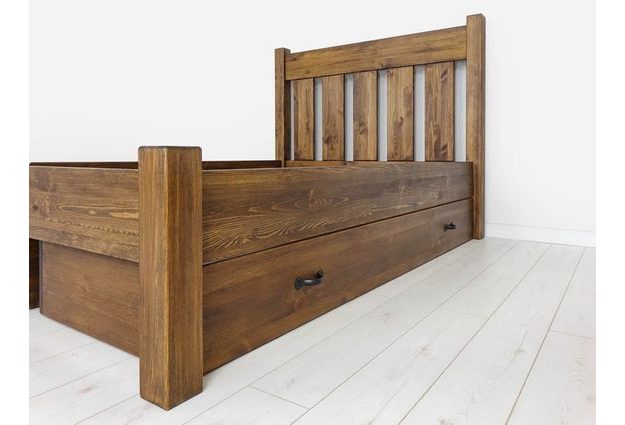 Vyvýšená postel Rustyk Mieszko II 140 x 200 cm