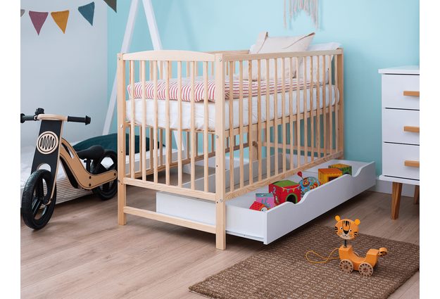 Borovicová dětská postýlka Baby Classic