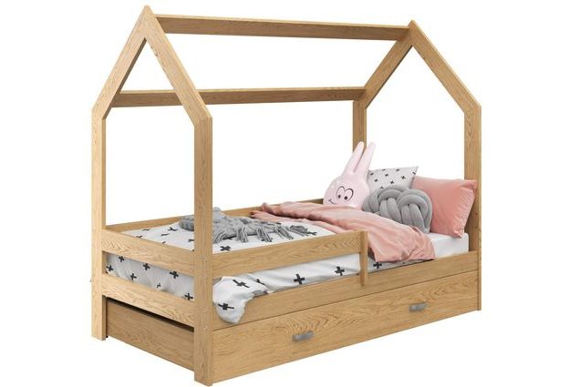 Dětská postel s šuplíkem Spiky 80x160 cm + rošt ZDARMA