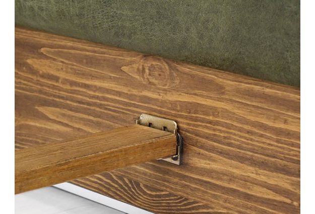 Borovicová postel Ziemowit 160 x 200 cm