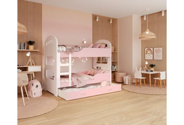 Patrová postel Dominik 190 x 80 cm + rošt ZDARMA