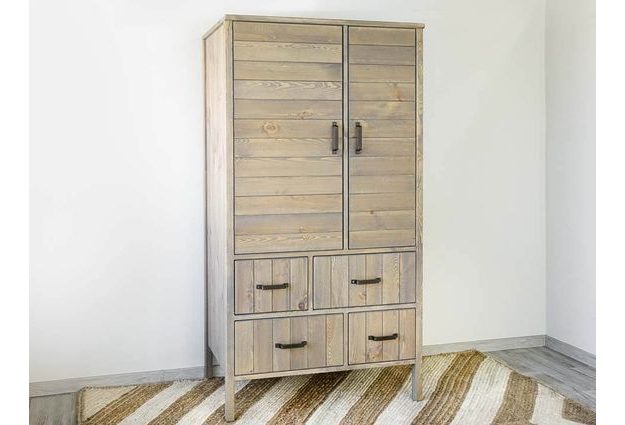 Dvoukřídlová skříň Tennessee 104 cm