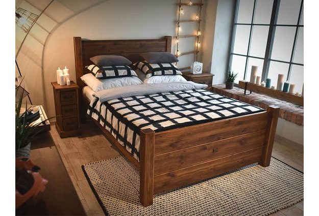 Posteľ Rustyk Dobromir 140 x 200 cm