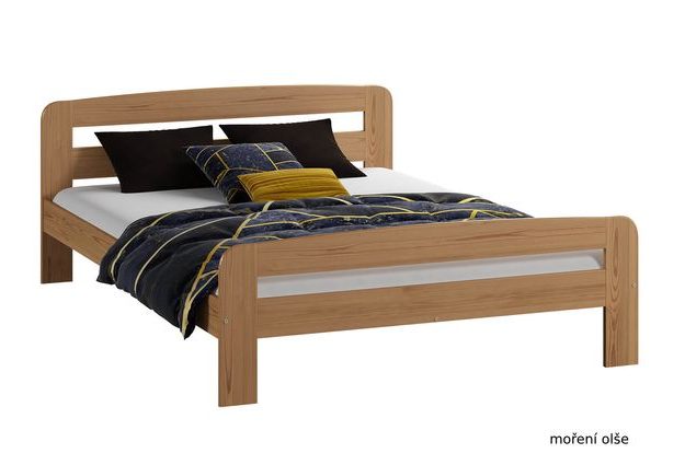 Dřevěná postel Klaudia 120 x 200 cm