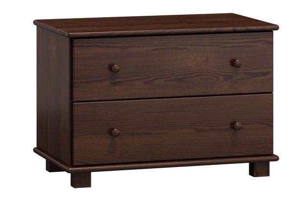 Masivní dvou šuplíková komoda Classic NR19