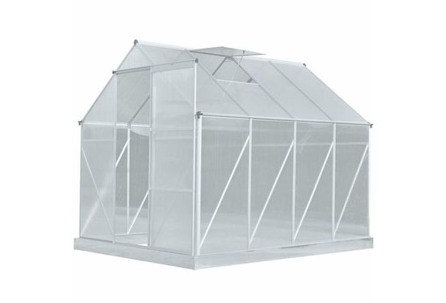 Zahradní polykarbonátový skleník 250x190x195 cm