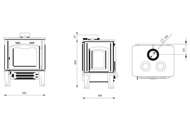 Krbová kamna Ferguss HERMES