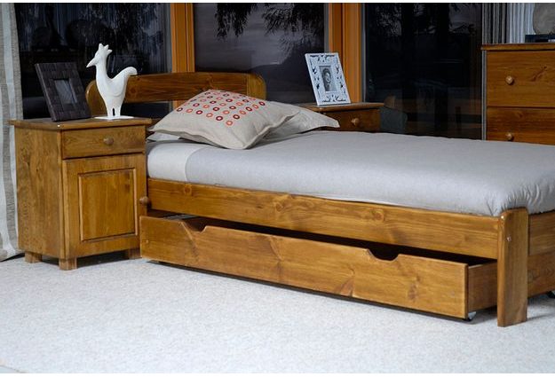 Posteľ SÁRA 90 x 200 cm - moření dub