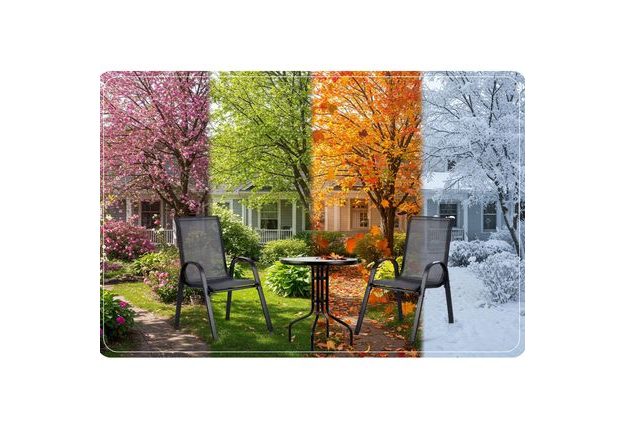 Praktický set pro balkon, terasu i zahradu – ideální pro chvíle odpočinku