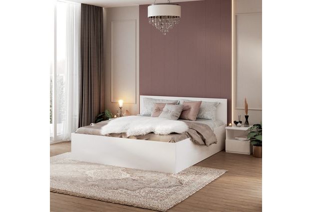 Postel Panama 180 x 200 cm s výklopným roštem a úložným prostorem