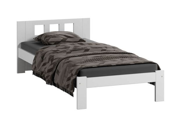 Bílá postel Innes 90 x 200 cm