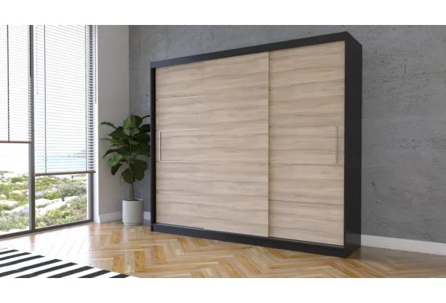 Šatní skříň ALBA II 250 cm