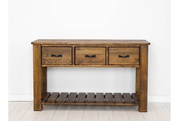 Masivní borovicová konzole Rustyk