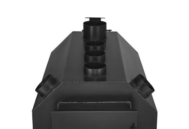 Dílenská kamna OKTAGON 45kW s ventilátorem a ovladačem