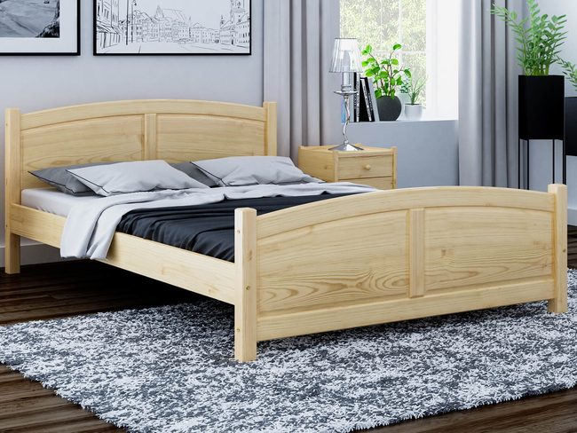 Borovicová postel Melissa 140x200 cm