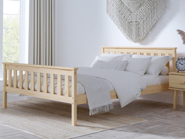 Borovicová postel Elen 90 x 200 cm