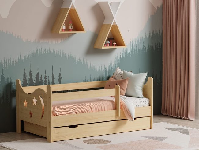 Dětská postel Dori 80x160 cm - bezbarvá