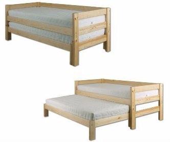 Borovicová postel LK134 90 x 200 cm