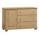 Masivní tří šuplíková komoda s dvířky Classic NR35