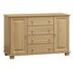 Masivní čtyř šuplíková komoda s dvířky Classic NR36
