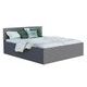 Postel Panama 140 x 200 cm s výklopným roštem a úložným prostorem