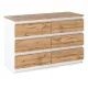 Šuplíková komoda Stivio 6 100 cm