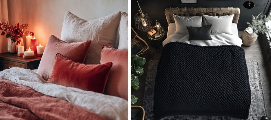 Nic nevytvoří útulnější atmosféru než měkké textilie